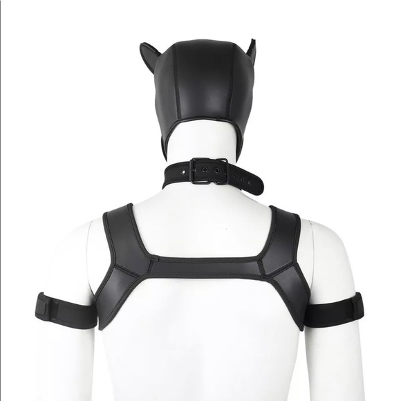 Dog Mask Soft Pup Cosplay Role Play - Picture 9 of 11